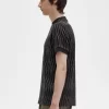 Camiseta de jacquard con rombos para hombre