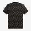Camiseta de jacquard con rombos para hombre