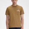 Camiseta de jersey con bolsillo de bucle para hombre Camiseta de jersey con bolsillo de bucle para hombre