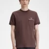 Camiseta de jersey con bolsillo de bucle para hombre