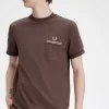 Camiseta de jersey con bolsillo de bucle para hombre