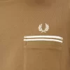 Camiseta de jersey con bolsillo de bucle para hombre Camiseta de jersey con bolsillo de bucle para hombre