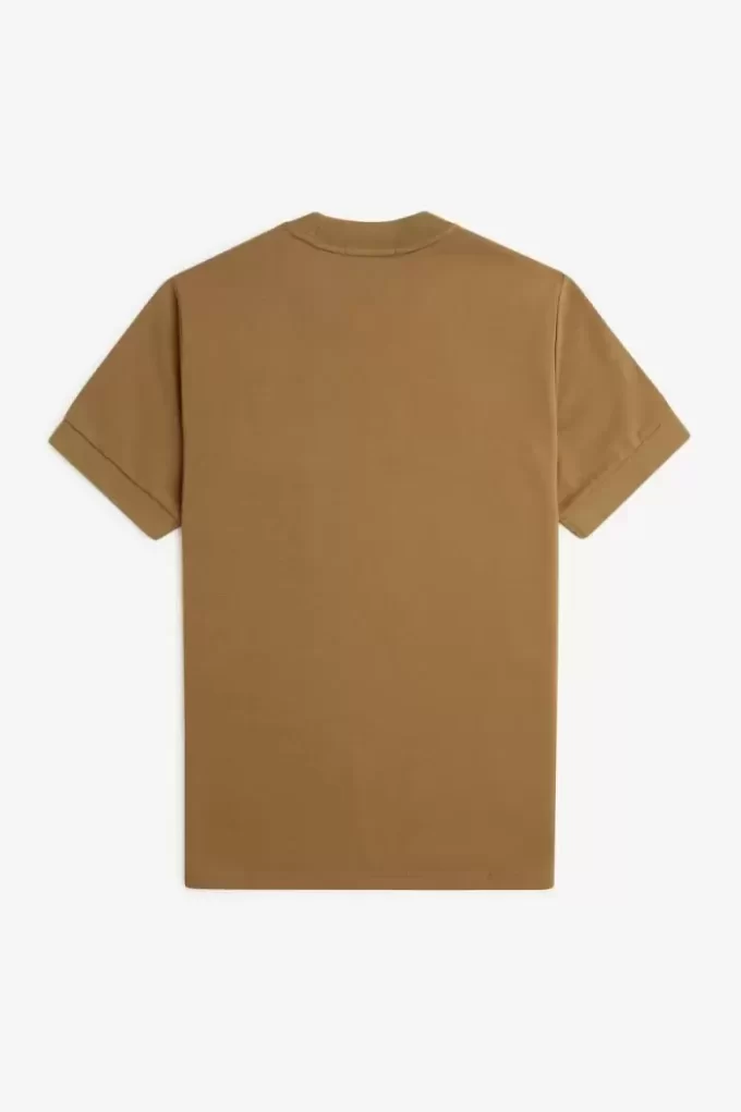 Camiseta de jersey con bolsillo de bucle para hombre Camiseta de jersey con bolsillo de bucle para hombre