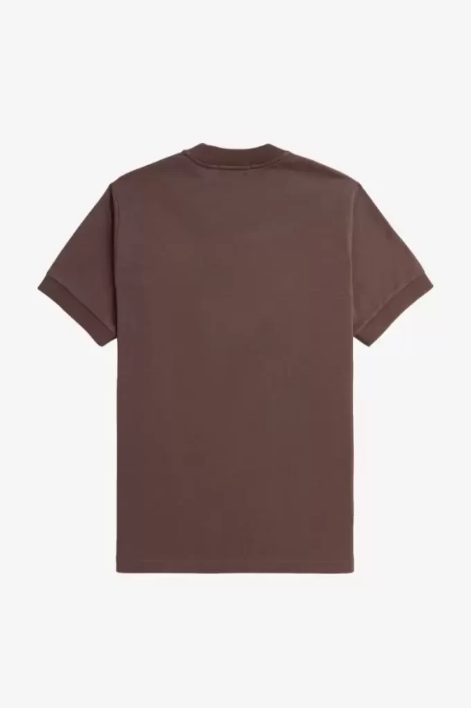 Camiseta de jersey con bolsillo de bucle para hombre