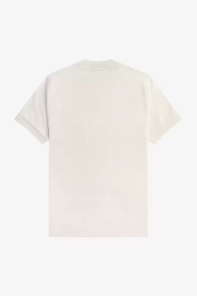 Camiseta de jersey con bolsillo de bucle para hombre