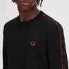 Camiseta de manga larga con cinta para hombre