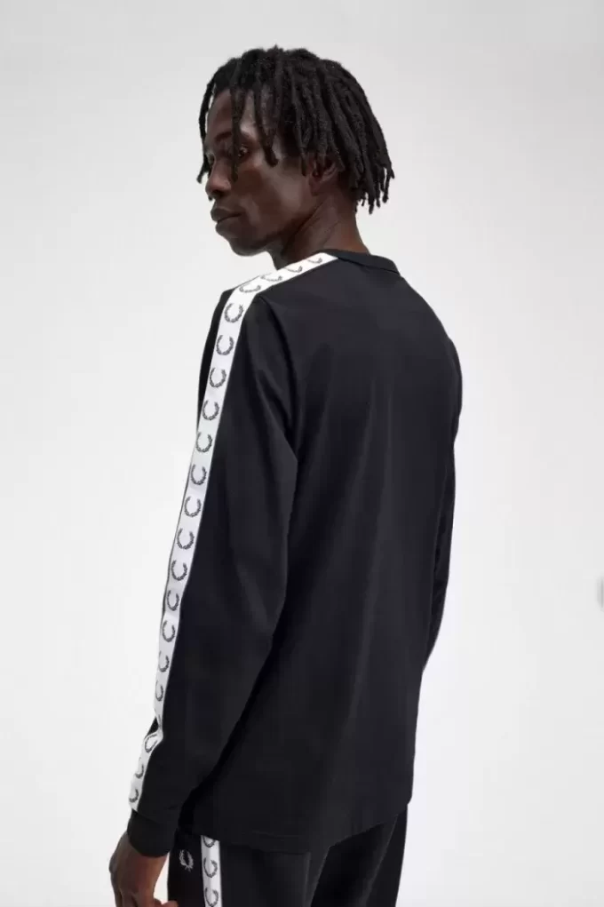 Camiseta de manga larga con cinta para hombre