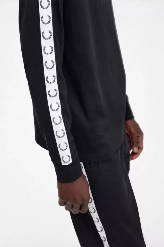 Camiseta de manga larga con cinta para hombre