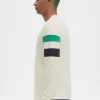 Camiseta de manga larga con paneles para hombre Camiseta de manga larga con paneles para hombre