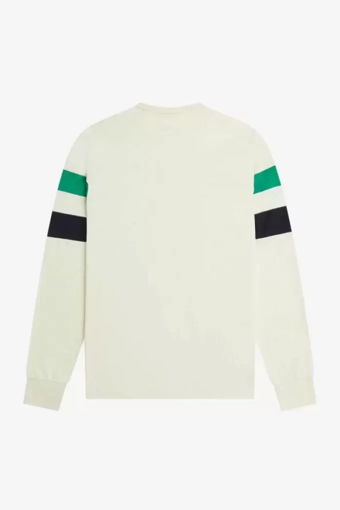 Camiseta de manga larga con paneles para hombre Camiseta de manga larga con paneles para hombre