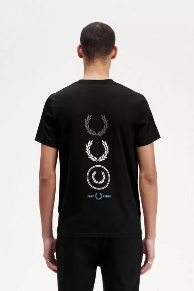 Camiseta de marca gráfica para hombre