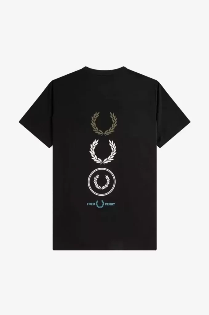 Camiseta de marca gráfica para hombre