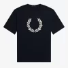 Camiseta de mujer con corona de laurel llamativa