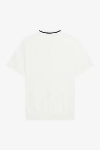 Camiseta de piqué con cuello redondo para hombre Reissues