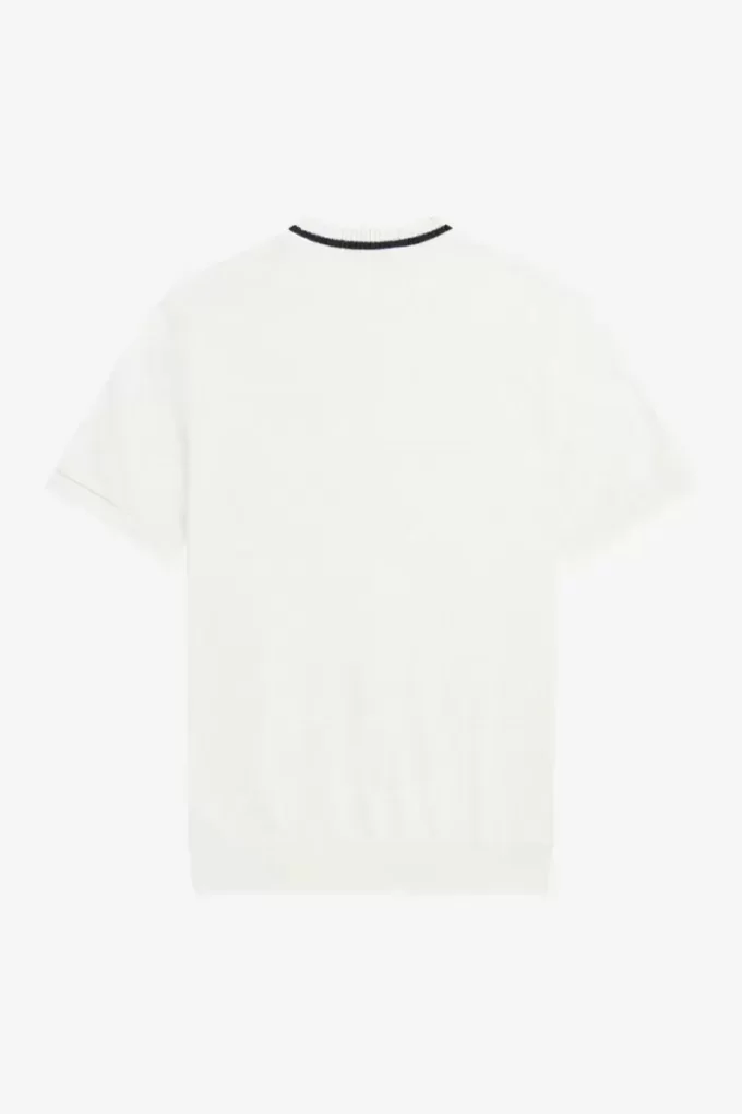 Camiseta de piqué con cuello redondo para hombre Reissues