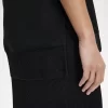 Camiseta de piqué con ribete transparente para mujer
