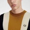 Camiseta de punto fino a rayas para hombre