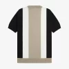 Camiseta de punto fino a rayas para hombre