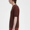 Camiseta de punto texturizada para hombre