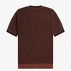 Camiseta de punto texturizada para hombre
