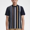 Camiseta de rayas degradadas para hombre