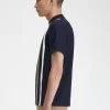 Camiseta de rayas degradadas para hombre