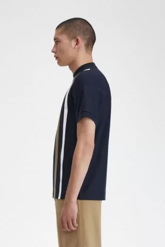 Camiseta de rayas degradadas para hombre