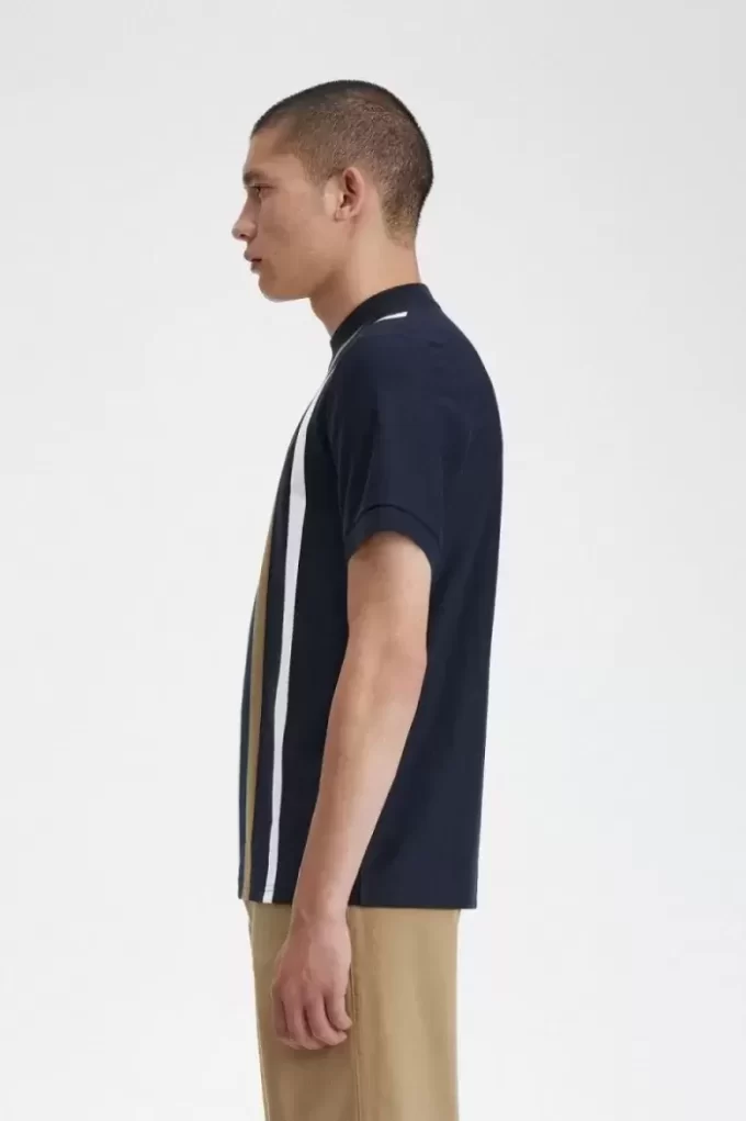 Camiseta de rayas degradadas para hombre