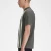 Camiseta de rayas degradadas para hombre