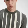 Camiseta de rayas degradadas para hombre