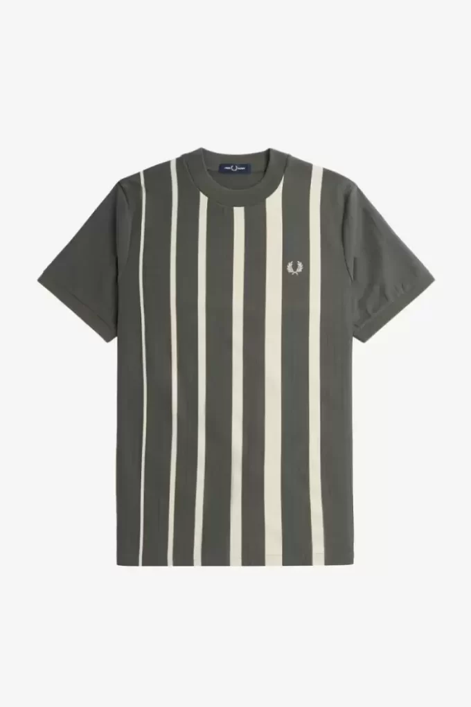 Camiseta de rayas degradadas para hombre