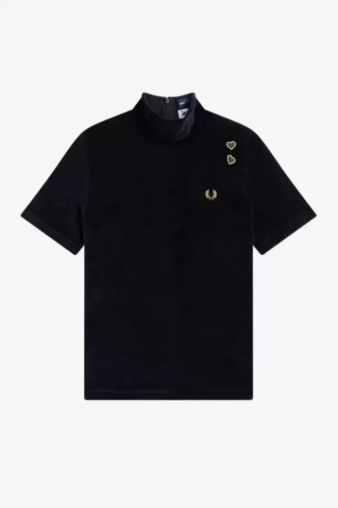 Camiseta de terciopelo para mujer Camiseta de terciopelo para mujer