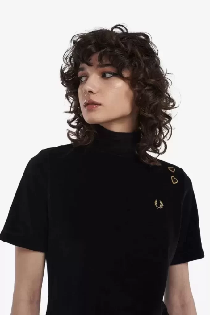Camiseta de terciopelo para mujer Camiseta de terciopelo para mujer