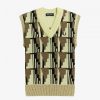 Camiseta de tirantes de punto jacquard
