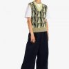 Camiseta de tirantes de punto jacquard