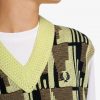 Camiseta de tirantes de punto jacquard