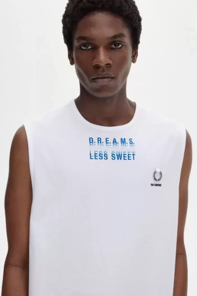 Camiseta de tirantes estampada para hombre