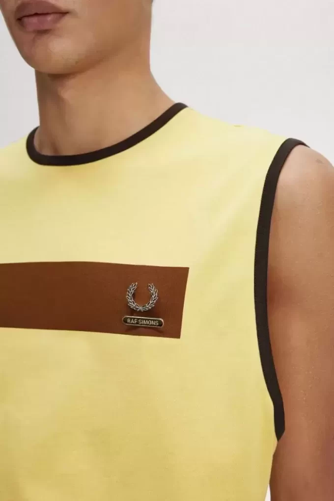 Camiseta de tirantes estampada para hombre