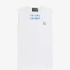 Camiseta de tirantes estampada para hombre