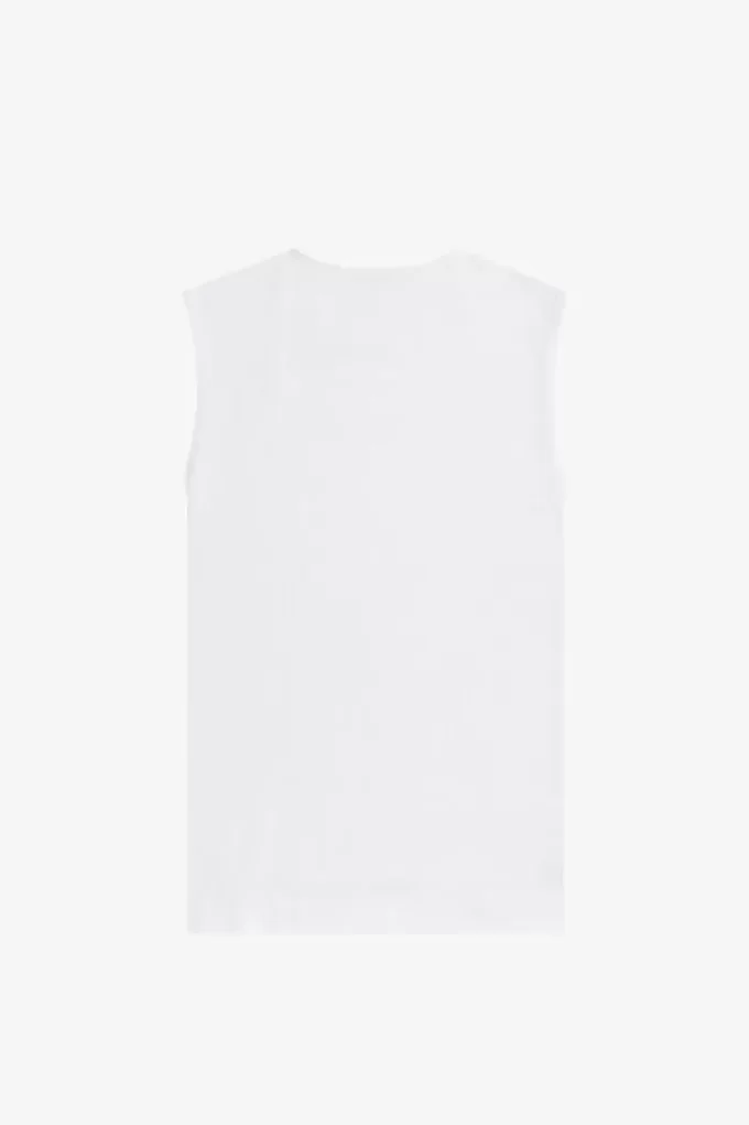 Camiseta de tirantes estampada para hombre