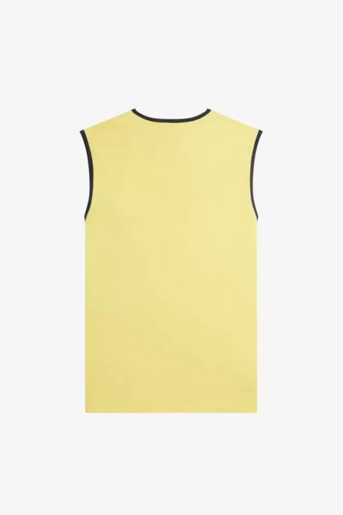 Camiseta de tirantes estampada para hombre