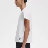 Camiseta estampada de corte entallado para hombre