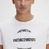 Camiseta estampada de corte entallado para hombre