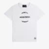 Camiseta estampada de corte entallado para hombre