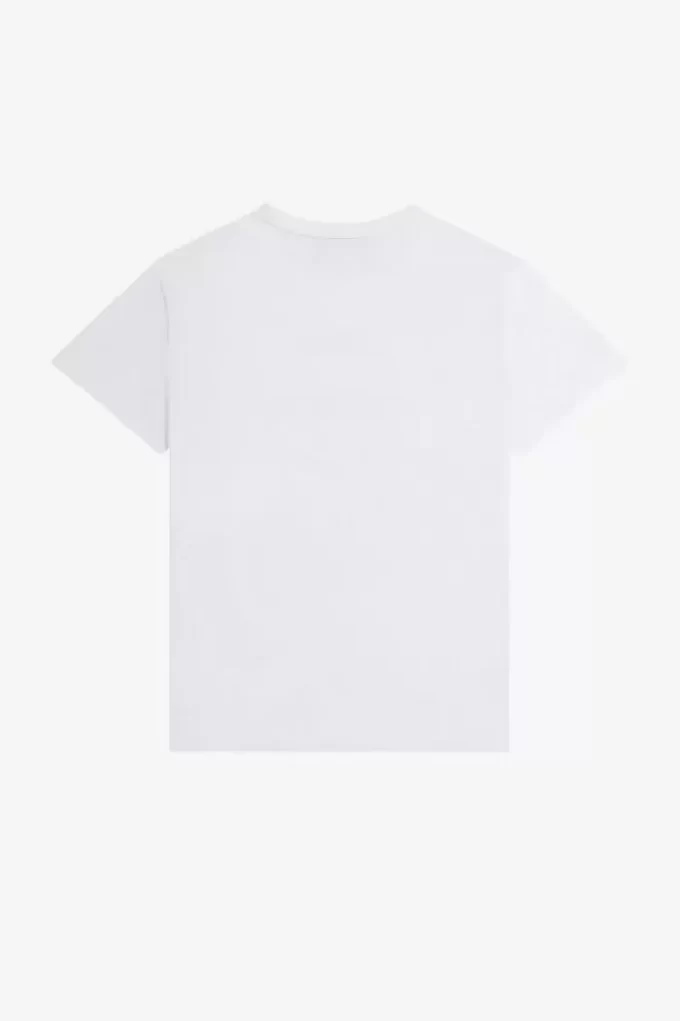 Camiseta estampada de corte entallado para hombre