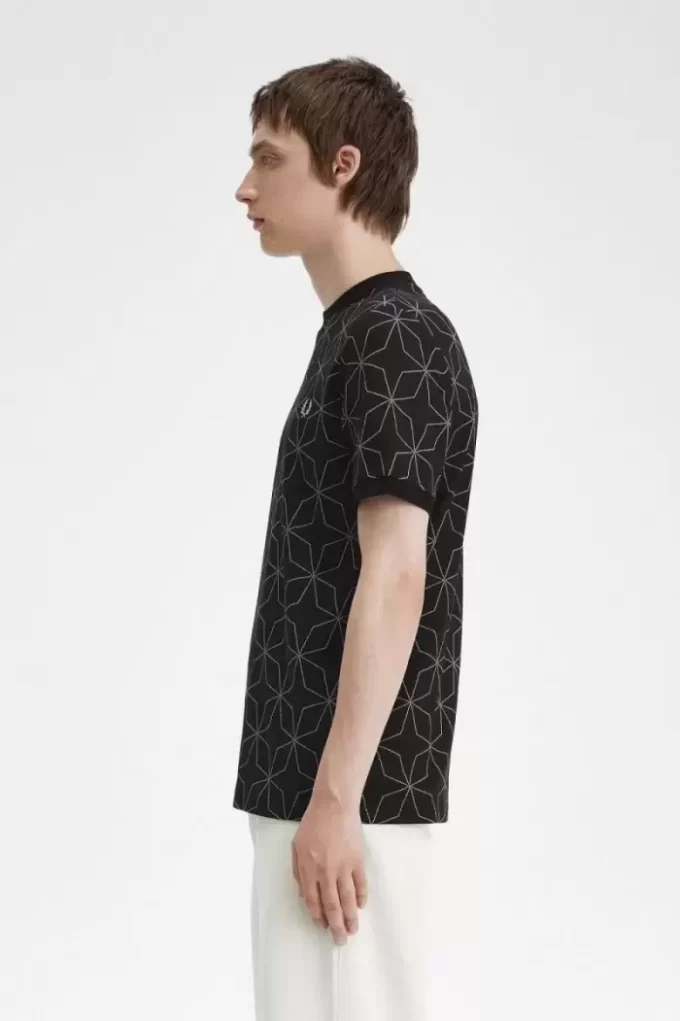 Camiseta geométrica para hombre Camiseta geométrica para hombre