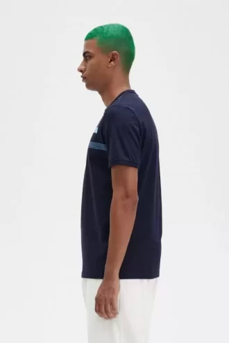 Camiseta para hombre con estampado Glitch