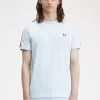 Camiseta Ringer con cinta en contraste para hombre