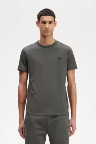 Camiseta Ringer con cinta en contraste para hombre