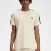Camiseta Ringer con cinta en contraste para hombre